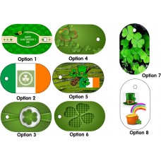 St Patricks Day Trackable Tags 